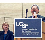 Mayor Ed Lee and Susan Desmond-Hellmann